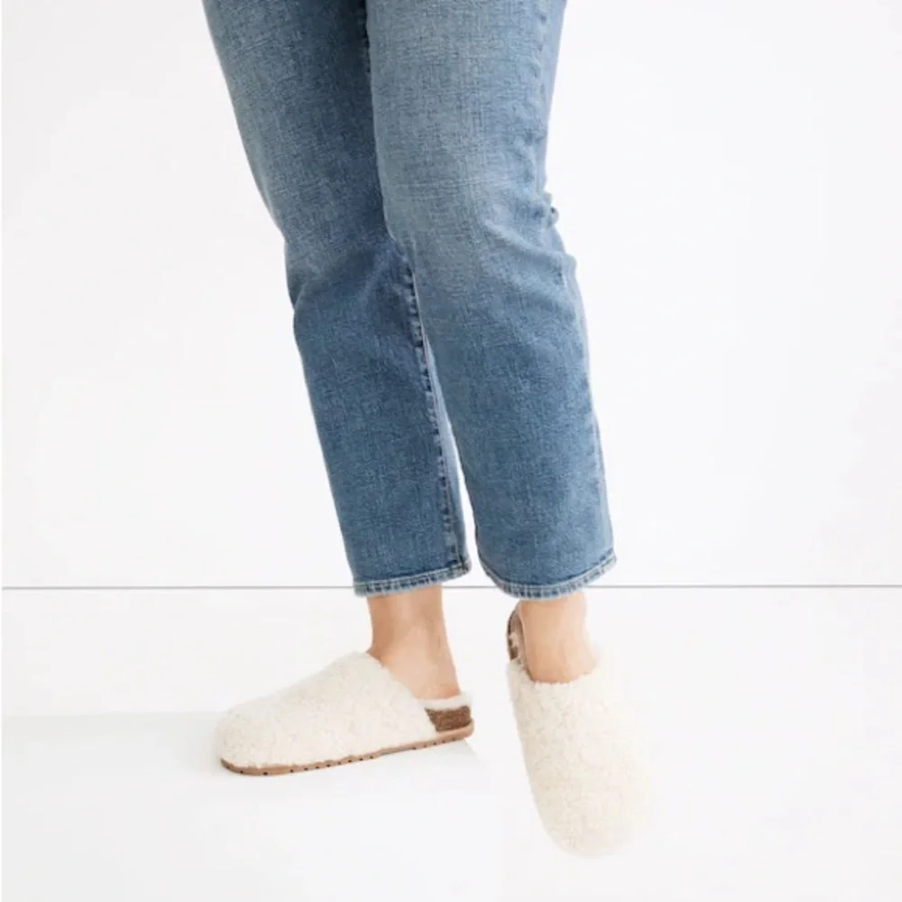 Madewell The Layne Clog Mule in Shearling - Picture 3 of 8